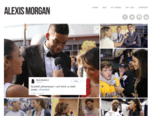 Tablet Screenshot of alexiskmorgan.com